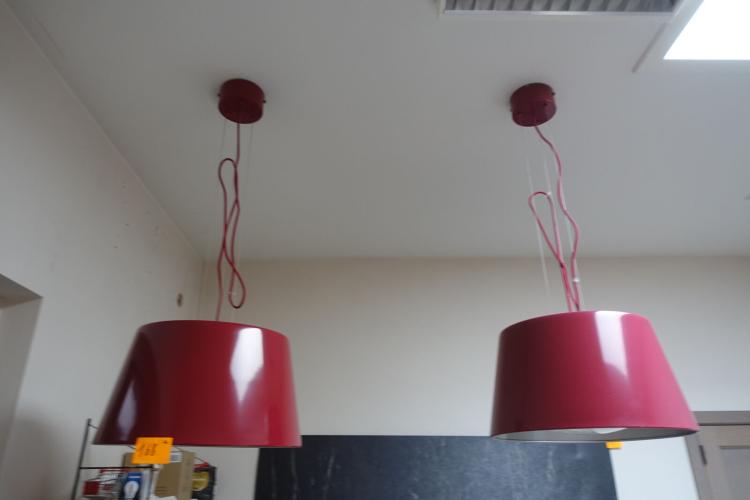 2x Hanglamp – kavel bij Openbare Verkopen, Waregem