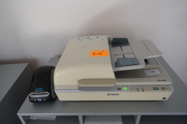 Tv, dymo & scanner – kavel bij Openbare Verkopen, Waregem
