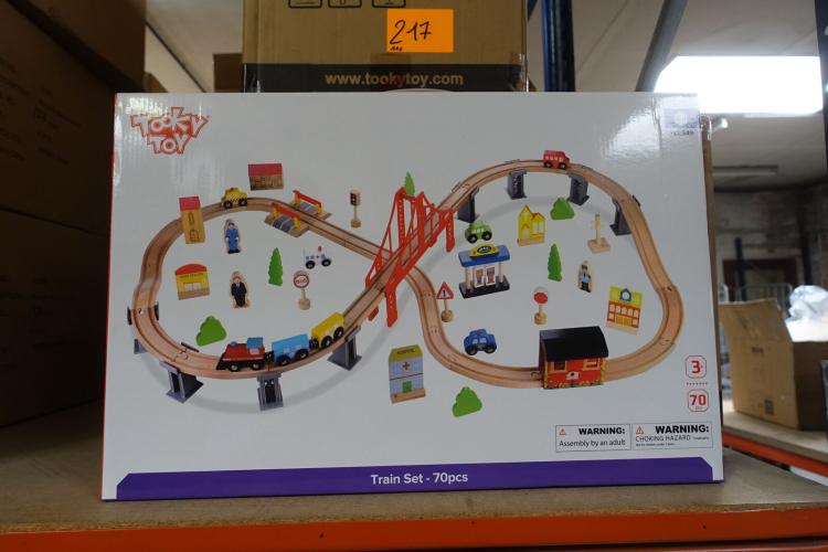 11x Train set Tooky toy – kavel bij Openbare Verkopen, Waregem