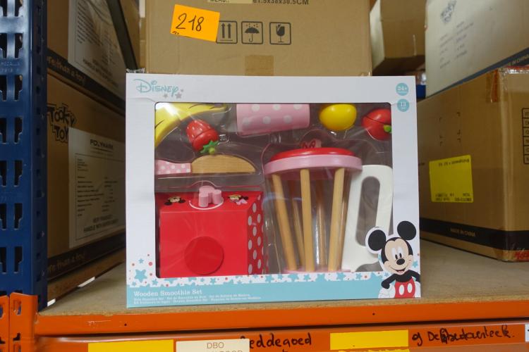 12x Wooden smoothie set Disney – kavel bij Openbare Verkopen, Waregem