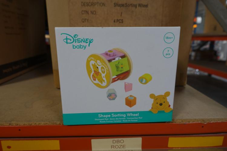 6x Shape sorting wheel Disney – kavel bij Openbare Verkopen, Waregem