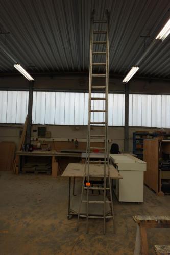2-Delige alu ladder – kavel bij Openbare Verkopen, Deerlijk