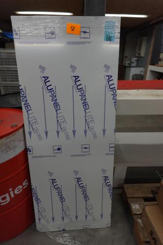 6x Alupanel – kavel bij Openbare Verkopen, Deerlijk