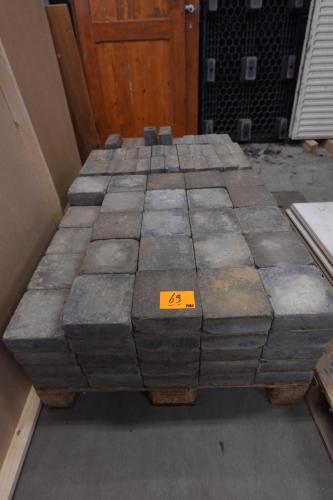 1x Pallet betonklinker – kavel bij Openbare Verkopen, Deerlijk