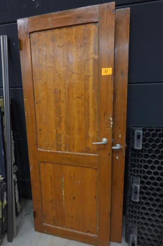 2x Houten deur – kavel bij Openbare Verkopen, Deerlijk