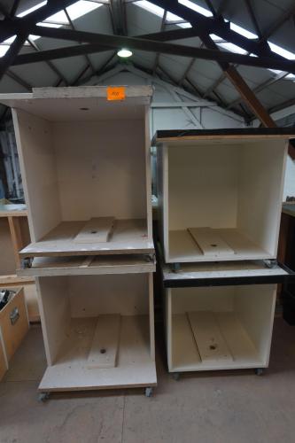 4x Houten kar met diverse afmetingen – kavel bij Openbare Verkopen, Deerlijk