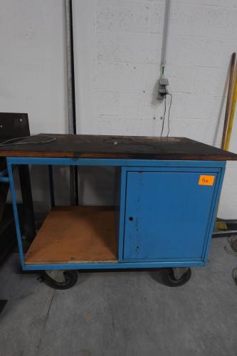 Verrijbare werkplaats/montagewagen – kavel bij Openbare Verkopen