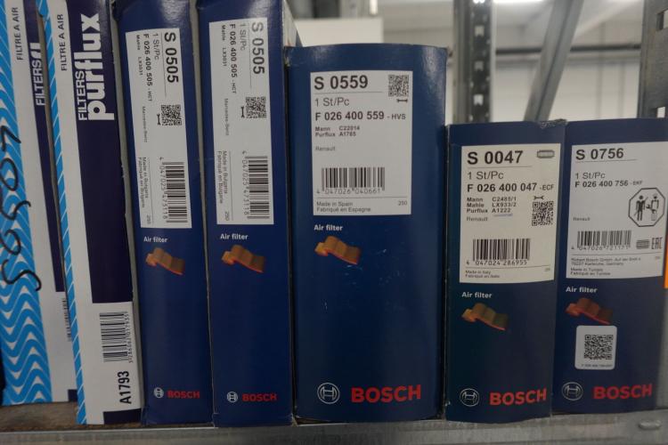 Partij diverse lucht & pollenfilters – kavel bij Openbare Verkopen