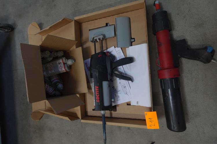 2x Kitpistool Loctite & Teroson – kavel bij Openbare Verkopen