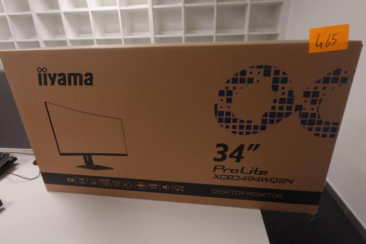 Computerscherm iiyama ( In gesloten verpakking ) – kavel bij Openbare Verkopen