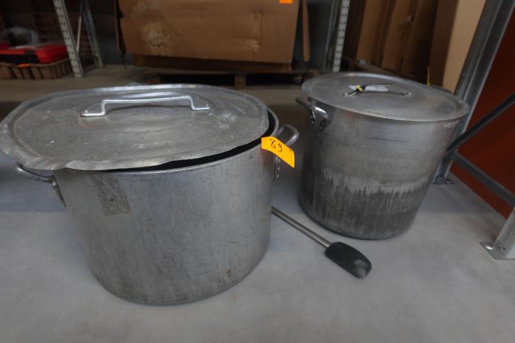 2x Kookpot – kavel bij Openbare Verkopen, Harelbeke