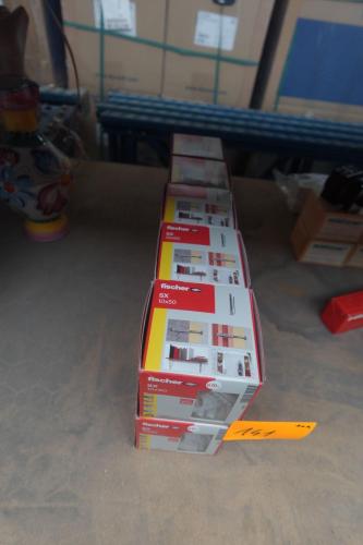 10x Doos Fischer plug – kavel bij Openbare Verkopen, Harelbeke