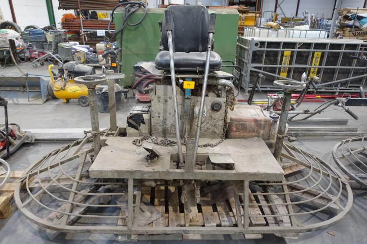 Dubbele ride-on betonpoliermachine B-Mac – kavel bij Openbare Verkopen, Wielsbeke