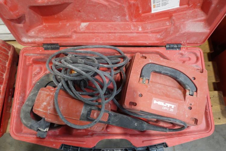 Elektrische betonschuurmachine Hilti – kavel bij Openbare Verkopen, Wielsbeke