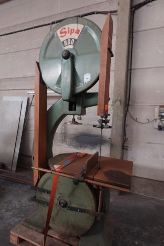 Lintzaagmachine Sipa – kavel bij Openbare Verkopen, Izegem