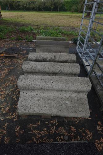 5x Betonstopper terreinbeveiliging – kavel bij Openbare Verkopen, Izegem