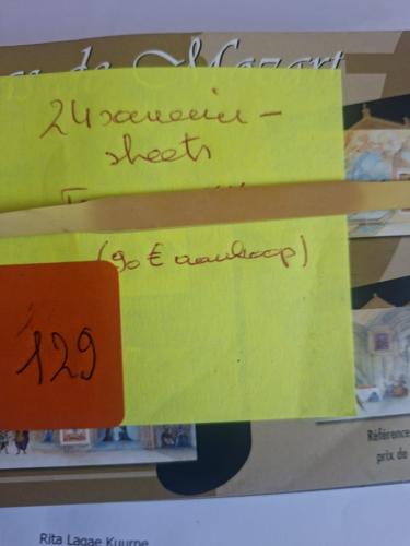 France 24 souvenirsheets – kavel bij Openbare Verkopen, Izegem
