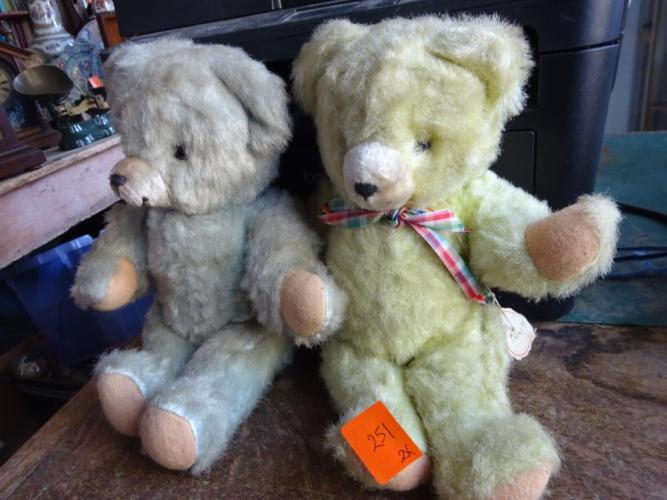 Paar teddyberen GEGREN-THURINGEN H30cm – kavel bij Openbare Verkopen, Izegem