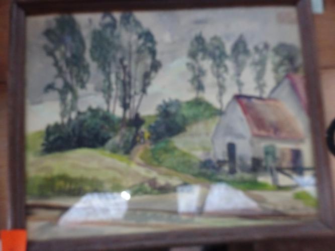 Schilderij ROTTEYN Jos waterverf – kavel bij Openbare Verkopen, Izegem