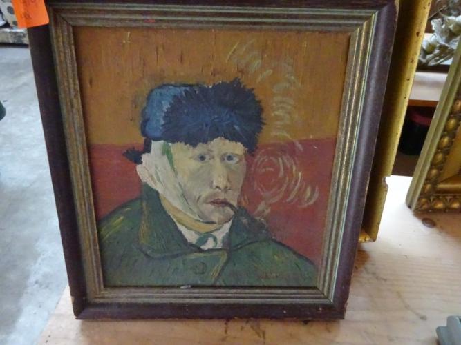 4x schilderij personen – kavel bij Openbare Verkopen, Izegem