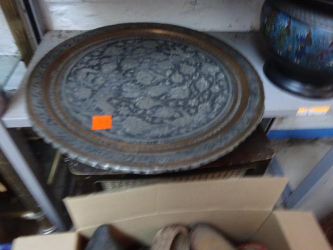 Koperen schaal diameter 56cm – kavel bij Openbare Verkopen, Izegem