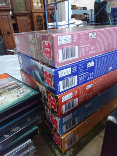 Lot puzzels 6x – kavel bij Openbare Verkopen, Izegem