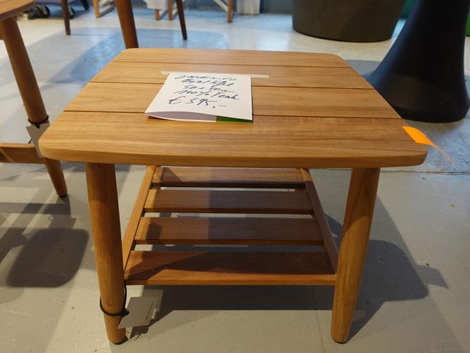 Teak bijzettafel Jardinico – kavel bij Openbare Verkopen, Waregem