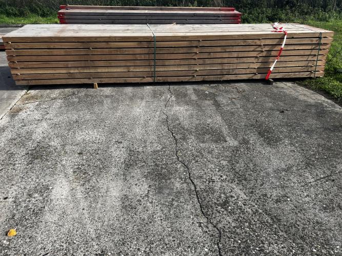 75x Houten balk Douglas – kavel bij Openbare Verkopen, Zele